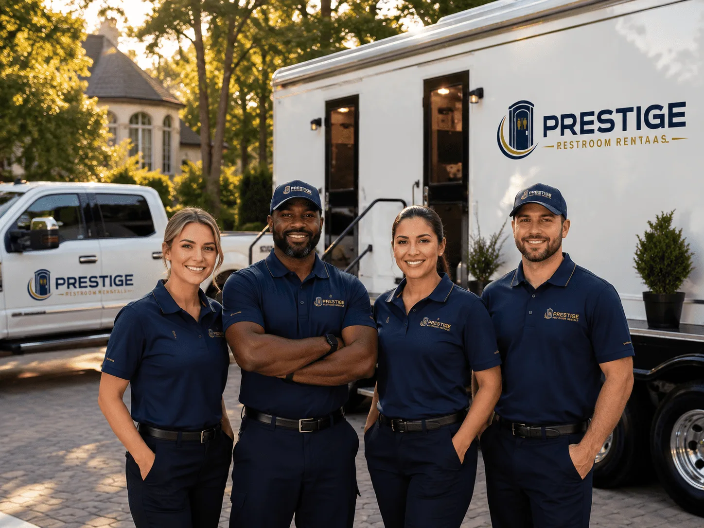 Trusted Luxury Portable Restrooms company in Lackey, KY